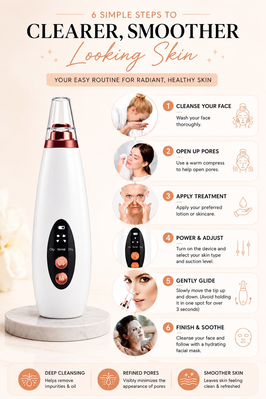 Premium Electric Blackhead & Whitehead Remover