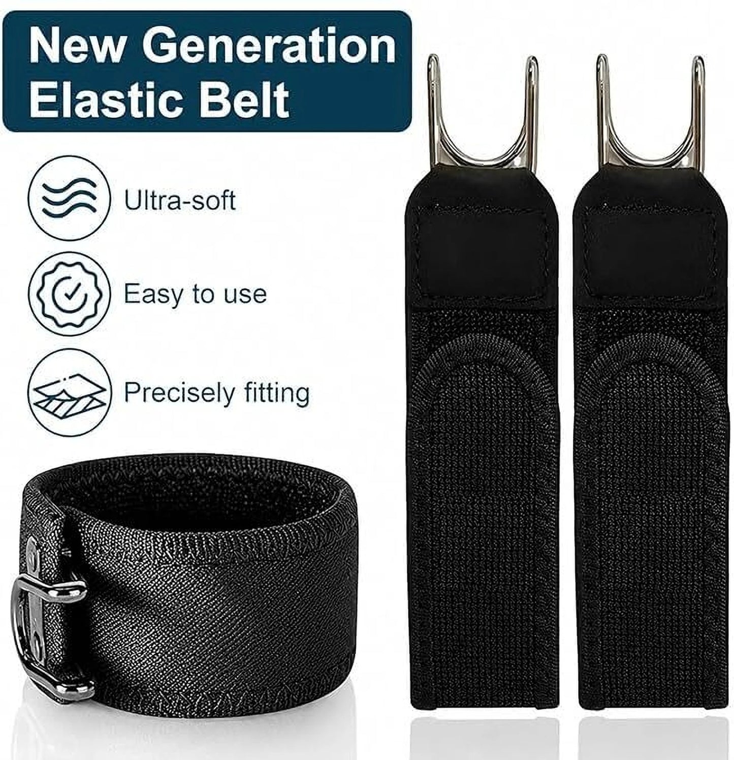 Buckle-Free Elastic Stretch Belt